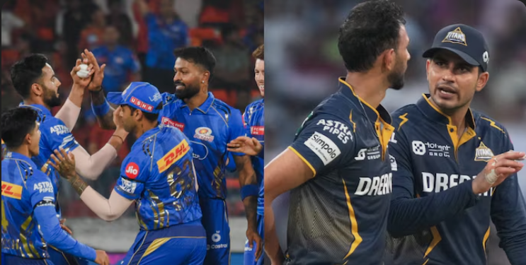 Mumbai Indians vs Gujarat Titans Timeline